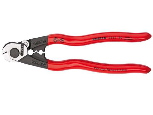 CORTACABLE ACERO <6mm 190mm 95 61 190 - KNIPEX