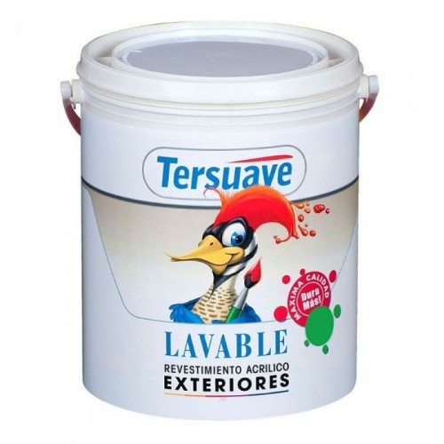 PINTURA LAVABLE EXTERIOR CHOCOLATE x 1 Lts. - TERSUAVE